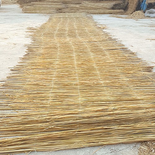 長(zhǎng)期供應(yīng)  1.5米寬雙邊草簾  稻草簾 綠化草簾 一手貨源