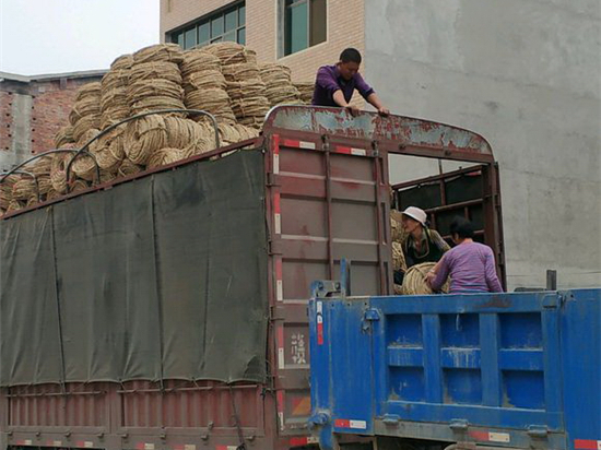探討設備包裝防滑管樁草繩的選材與工藝 探討設備包裝防滑管樁草繩的選材與工藝