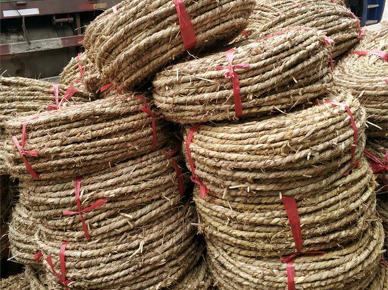 探討設備包裝防滑管樁草繩的選材與工藝 探討設備包裝防滑管樁草繩的選材與工藝