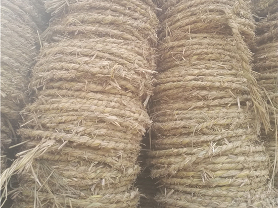 草繩在內(nèi)蒙防風治沙中的作用