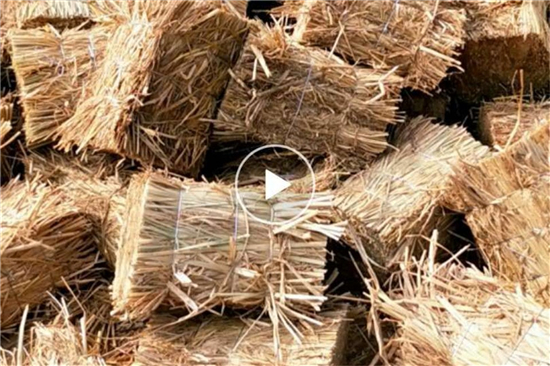 稻夫草支墊 鐵路運輸安全的綠色保障(稻夫草編制品) 稻夫草支墊 鐵路運輸安全的綠色保障(稻夫草編制品)